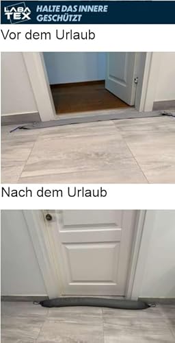 Wasseraktivierter Leckschutz-Damm für undichte Rohre, Waschmaschinen und verstopfte Toiletten – ohne Vorbereitung, schnelle Soforthilfe, Saugfähigkeit bis zu 8 Liter, 2er-Pack: 120 × 10 cm, EINWEG