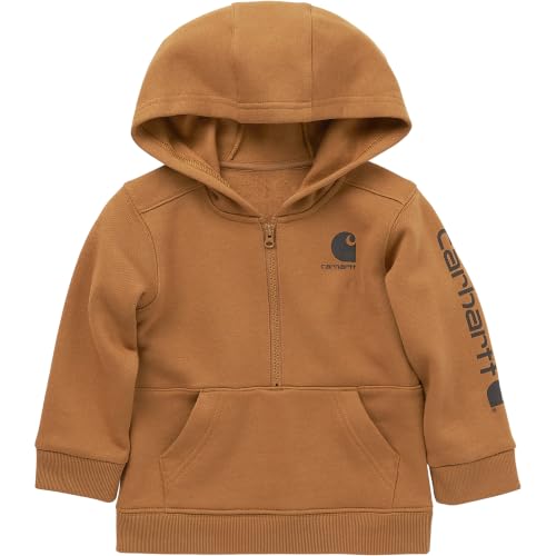 Carhartt Kid's CA6273 Long-Sleeve Half-Zip Sweatshirt - Boys