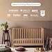 dadada Baby LaLa 3-in-1 Convertible Crib - Wood Crib Converts into Toddler Bed & Daybed - Greenguard Gold Certified, Made in Italy - 3 Adjustable Mattress Heights - Solid Beechwood (Natural)