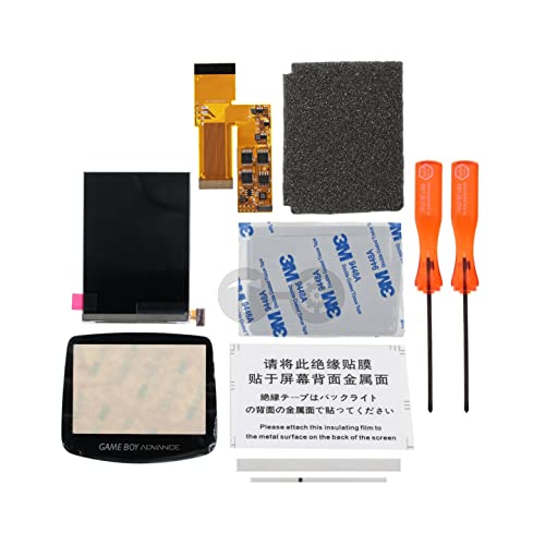 Somniume for nnnintendo Screen MOD LCD Backlight Kit GBA IPS v2 US Fast Shipping 30pin/40piNP.GC.032