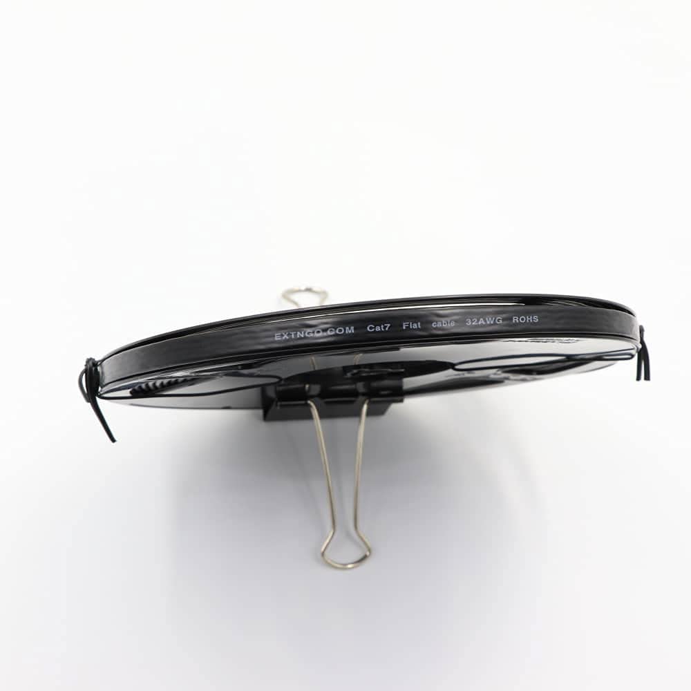 Top Brands EXTNGO Reel Flat Black CAT7, 30Feet, High Speed 10 Gbps Internet Cable, Easily Manually Retractable Ethernet Cable. Clips Included Super Cheap 🛒 EXTNGO Reel Flat Black CAT7, 30Feet, High Speed 10 Gbps Internet Cable, Easily Manually Retractable Ethernet Cable. Clips Included