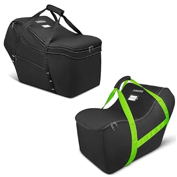 YOREPEK Infant Carseat Bag Fit for All Nuna Pipa Car Seat and Base,Fit for Chicco KeyFit 30 and Base,Extendable Car Seat Travel Bag for Airplane, Carseat Bags for Air Travel
