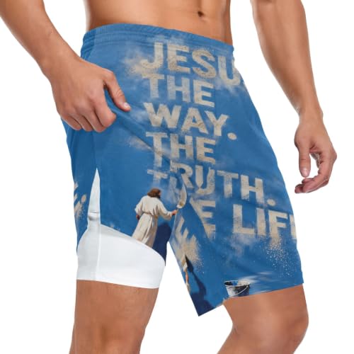Short de sport homme doublure soie de lait anti-frottement GuoChe