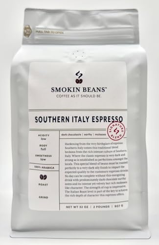 Smokin Beans 2-Pound Southern Italy Espresso Coffee miniatura 1