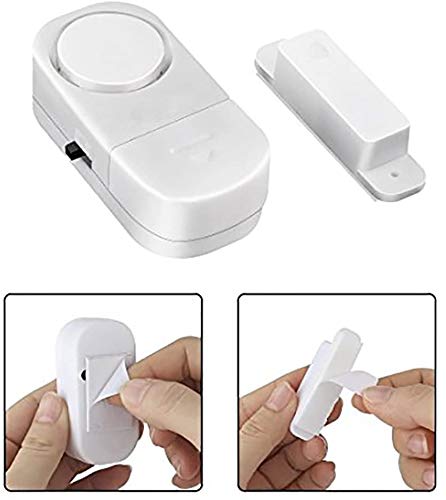 Hiistar Wireless Entry Home Door Window Burglar Alarm, Security Alarm System Magnetic Sensor (Home Alarm 12 Pcs) #TOP4