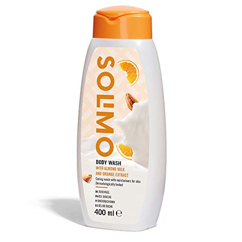 Marchio Amazon - Solimo Docciaschiuma con latte di...