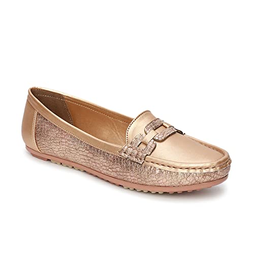 Image of Marc Loire Women Soft Comfortable Flat Loafers for Casual & Office Wear