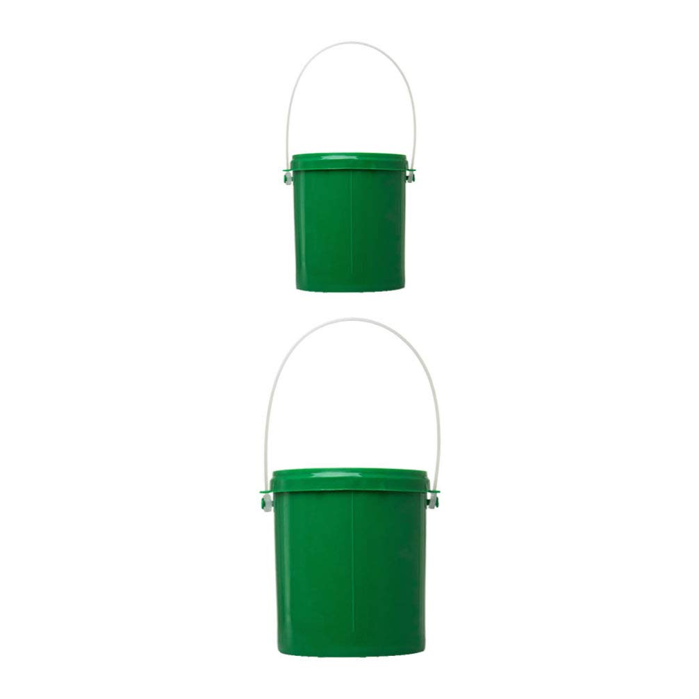 Boîte à vers Taille S/M/L Conteneur de vers Respirant Boîte de Rangement pour Appâts de Pêche en Plastique Leurres de vers Vivants