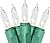 Dobar Holiday Pride Warm White Christmas Tree Lights - 100 Count Clear White Christmas Lights on Green Wire (22.5 Ft) - Indoor/Outdoor Use - UL Listed - Static & Blinking Modes