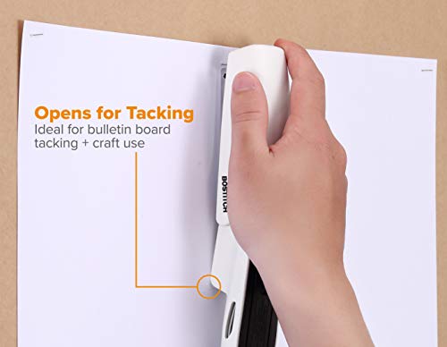 Bostitch Office Grampeador de 20 folhas (inclui 210 grampos), tamanho pequeno de grampeador, cabe na