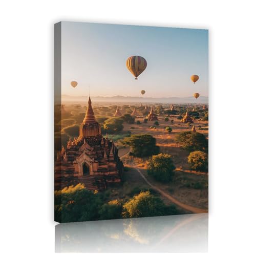 Estampes d’oeuvres d’art asiatique exotiques vintage avec cadre interieur