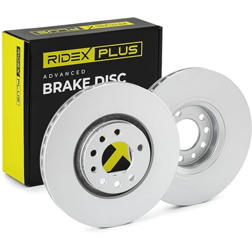RIDEX PLUS 82B0188P 2x Disco de freno Delantero con tornillos Compatible con OPEL Corsa D Hatchback S07