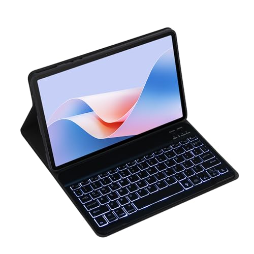 Detachable Wireless Bluetooth Touchpad Keyboard Case for Huawei MatePad Pro 13.2-inch, Folio Case with Mouse (Black Case,Backlit Keyboard)