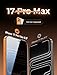 MAGIC JOHN 3rd Gen Upgraded for iPhone 17 Pro Max Privacy Screen Protector 6.9 Inch,25°Anti-Spy Screen,Shockproof Tempered Glass,Auto Dust-Removal,Bubble Free,Easy Installation,Daily Drop Protection,2 Pack