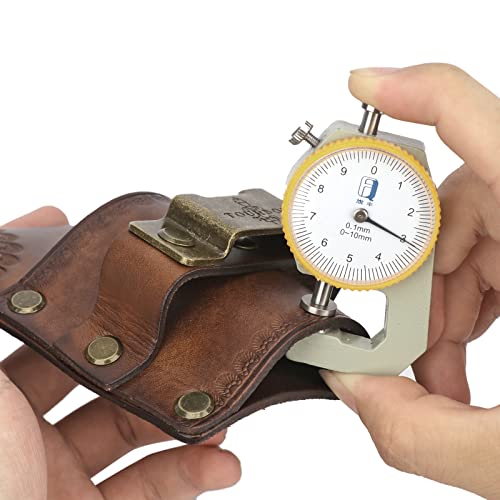Tourbon Leather Tool Holster Hammer Tape Measure Pencil Holder For Tool Belt #TOP3