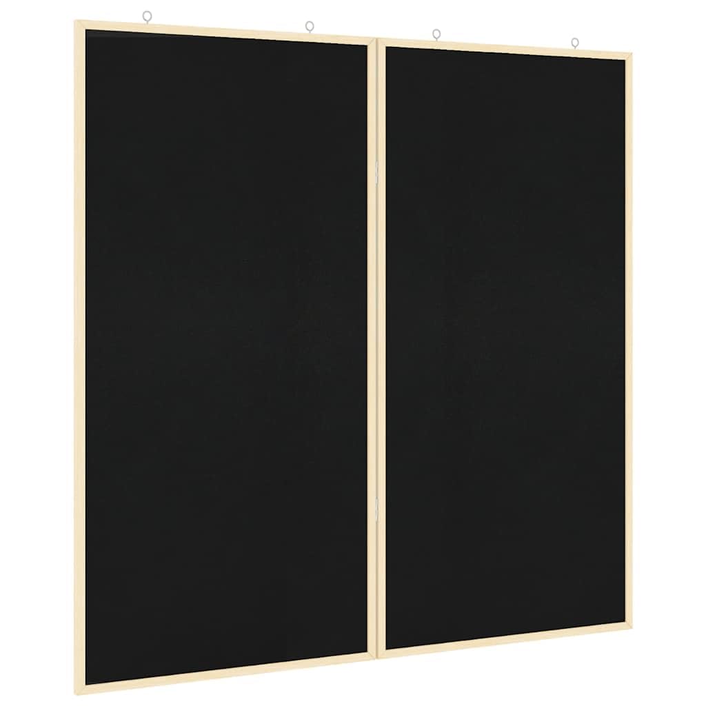 Generisch Info-Tafel Schwarz 80 x 80 x 1,4 cm Massivholz Kiefer,Andere,Bürobedarf,Präsentationsbedarf,Ausstellungstafeln,Pinnwände,42015929
