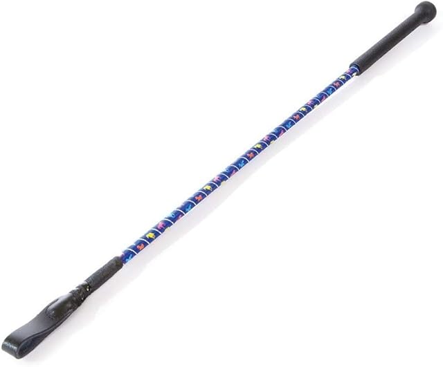 Y-H HySCHOOL Riding Whip  with sparkly Pony
