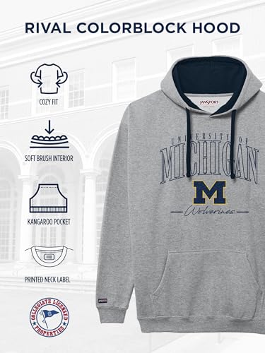 Image of JanSport NCAA unisex-adult Rival Colorblock Hood