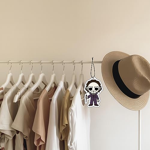 Image of Halloween horror Car Air Fresheners - Cute & Scary Car Interior Accessory Hanging, Home Decoration, Fresh Room, Bathroom, Closet,Holiday Gift for Men and Women, Pack of 5