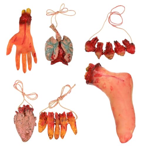 Pendentifs Organes Simulés Halloween Accessoires Cosplay Farce et Maison Hantée
