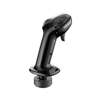 MOZA MA3X Side Stick for realistic aviation control of flight simulations, black