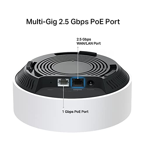 TP-Link Deco X50-PoE AX3000 Whole Home Mesh WiFi 6 System with PoE | 3000 Mbps Wireless Gigabit Smart Dual Band Router | Multi-Gig 2.5 Gbps Wired... - Image 5