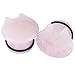YOFANST Organic Quartz Cute Cat Ear Stretching Plugs Gauge 00g, Sold as Pair