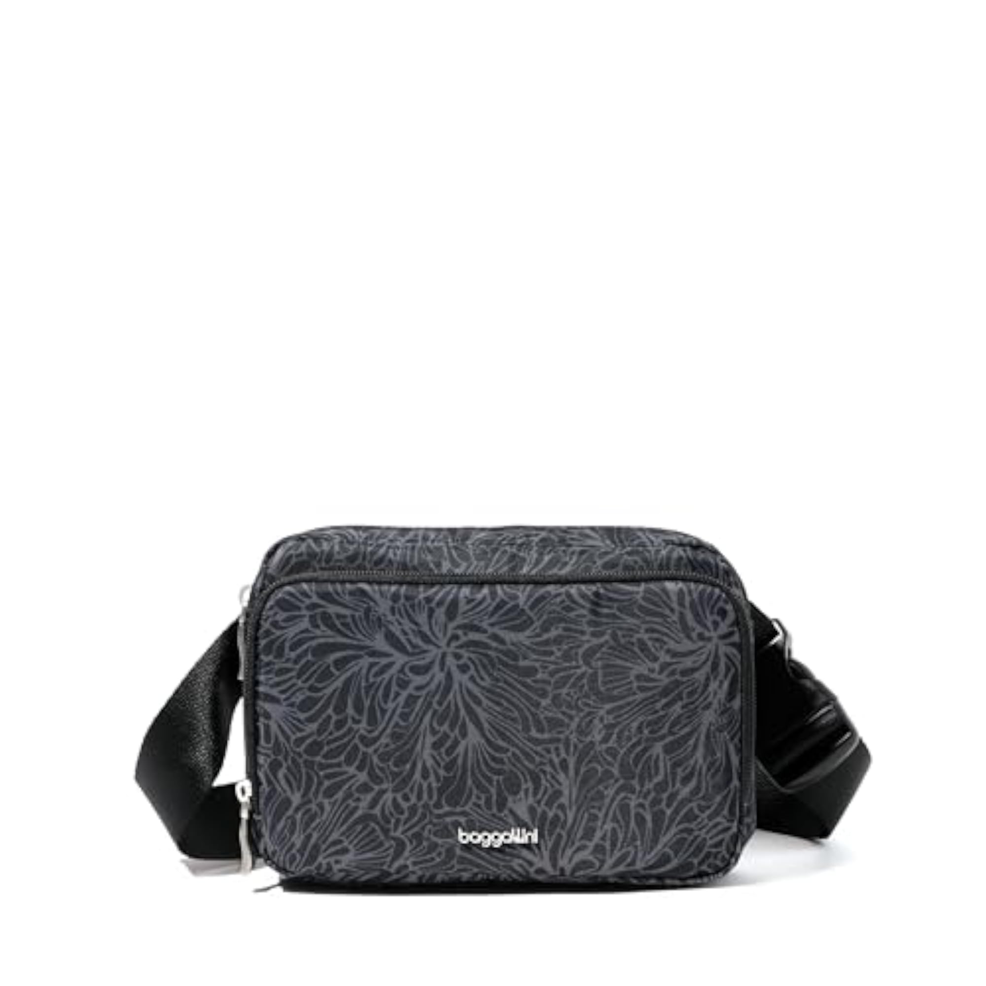Women's Modern Belt Bag Sling, Midnight Blossom