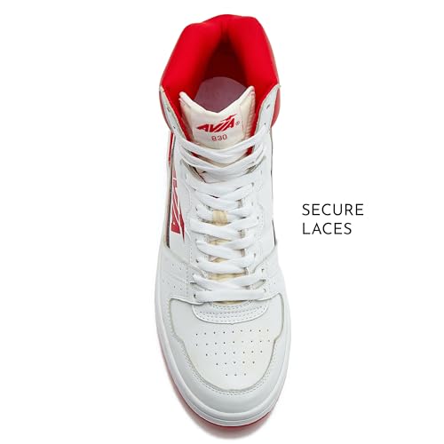 Image of Avia 830 Men's Basketball Shoes, Retro High Top Sneakers for Men Indoor or Outdoor, Street or Court Size 7 to 16