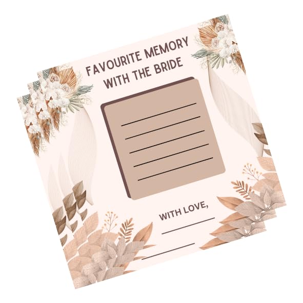 20 Cards in a pack, Innovative Game or Activity to make your Wedding and Pre Wedding celebration fun and memorable for your guests, 4x4 inches