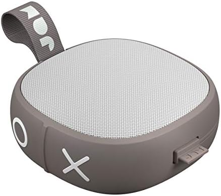 Jam Hang Up Shower Bluetooth Speaker, Stick Pad, 8 Hour Playtime, Waterproof, Dust Proof, Drop Proof IP67 Rating, Built In Wireless Speakerphone, Aux In Port, Integrated USB - Grey