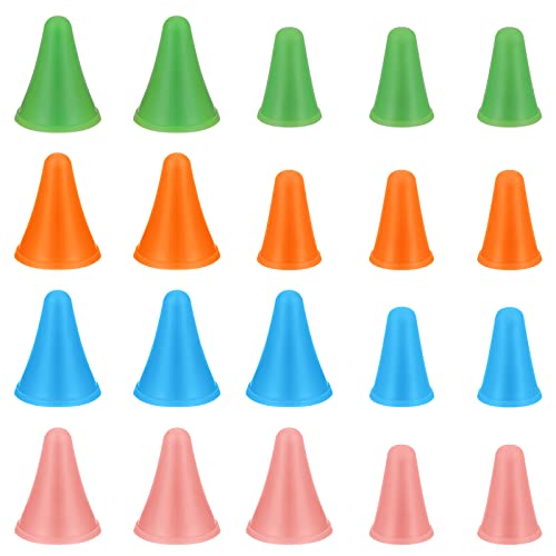 20 Stück Maschenstopper Farbe Stricknadeln Punktschutz Große...