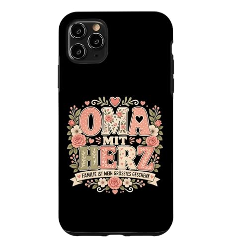 Oma Mit Herz Family Love Quote Graphic Ist Mein �W���[�}���s���N �X�}�z�P�[�X iPhone 11 Pro Max �p