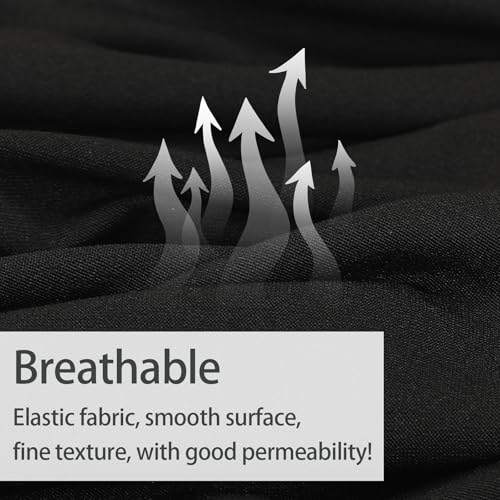 headwraps for black wome Stretch Jersey Turban Black Women African Hair Wraps Breathable Super soft and long4