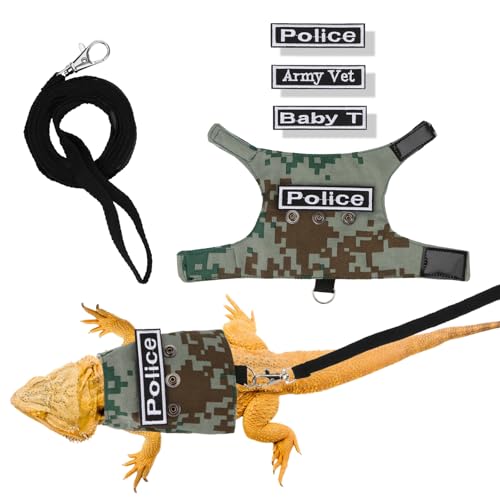 Correa de lagarto ajustable para pasear en el jardín y exteriores 2