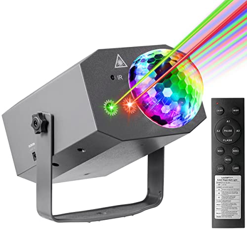 the best DJ Party Disco Ball Light with Pattern Activation and Sound 3m USB Cable Activation… quality price 2023 in usa