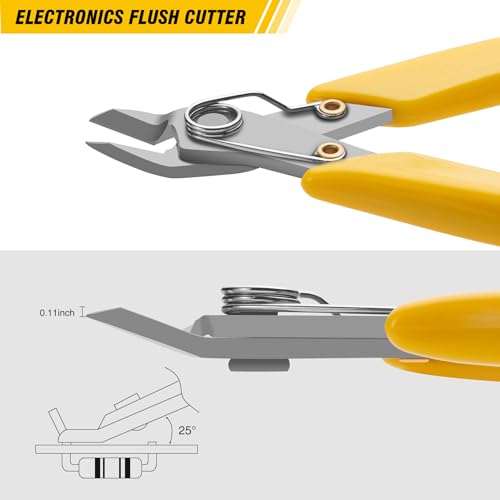 Kata 5.5 Inch Stainless Steel Wire Cutter Micro Flush Cutters thumb #3