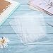 30 Sheets A5 Binder Sleeves, 1/2/4 Pocket Clear Binder Sleeves Protectors Double Sided Plastic Sleeve for Binders Card Sticker Storage Organizer Inserts for 6 Ring A5 Binders