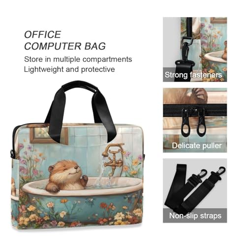 Funda para portátil 15.6 pulgadas con asa y correa miniatura 6