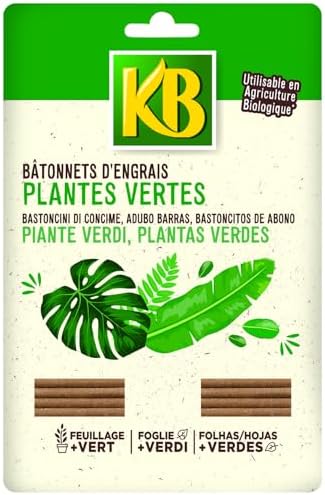 KB Bâtonnets d'engrais Plantes Vertes x40