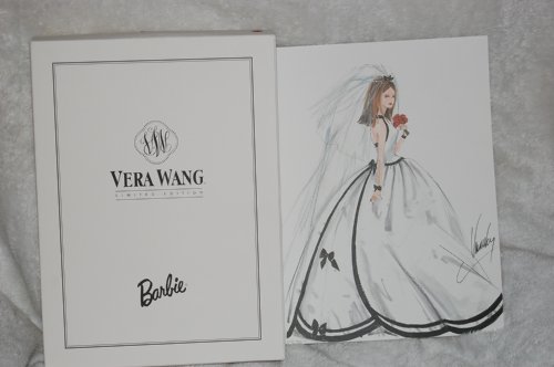 Muñeca Barbie Novia Vera Wang 1ra Edición miniatura 4