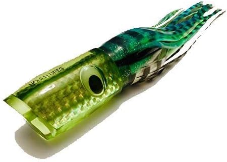 Big Game 15" Saltwater Trolling Teaser (Green/Black)
