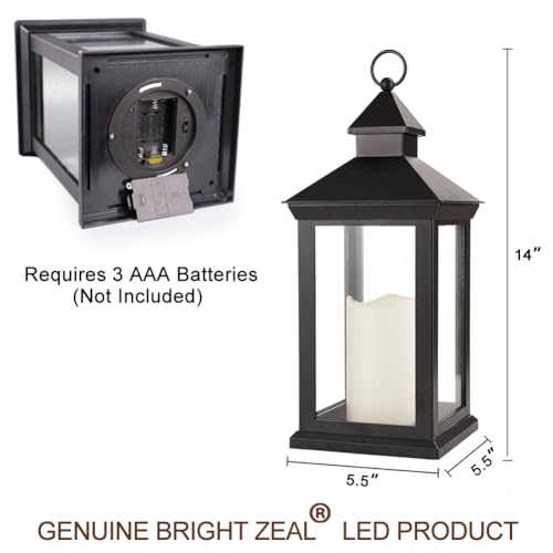 Bright Zeal 11811 14 Inch Tall Vintage Decorative Lantern thumb #6