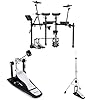 Roland TD-07DMK Electronic V-Drums Mesh Head Kit with RDH-100A Kick Pedal and RDH-120A Hi-Hat Stand Bundle - Bluetooth Audio & MIDI - 40 Free Melodics Lessons