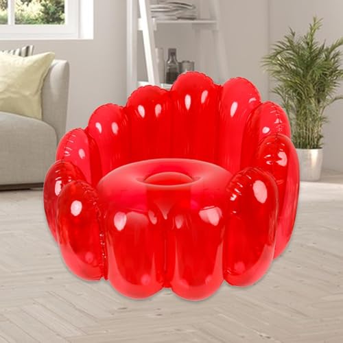 Sofá inflable de exterior ergonómico contra suelos duros en camping 5