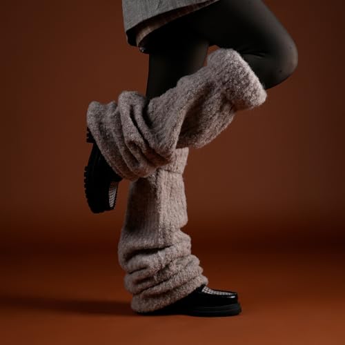 Image of Theater Women's Plush Leg Warmer | Ultra Soft Knit | Cozy Winter Leg Warmer for Women | Free Size