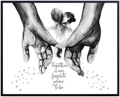 Love Wall Decor - Better Together Couple Wall Decor - positive Qu...