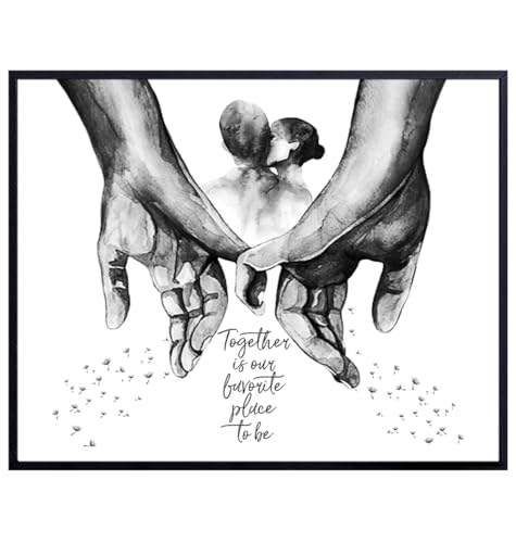 Love Wall Decor - Better Together Couple Wall Decor - positive Qu...