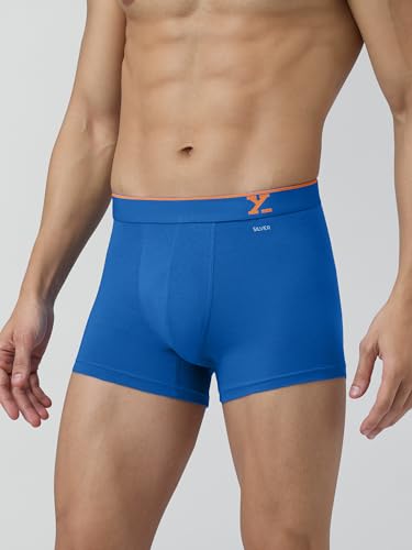 Image of XYXX Men's Underwear Aero IntelliSoft Micro Modal Trunk, Combo Pack of 3