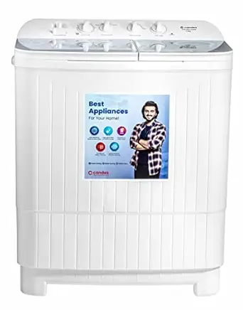 Washing machine Variation (9.0 Kg, Blue & White)